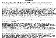 BIBLIOGRAPHIE DE LOUIS GARRIGOS